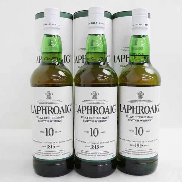 新作入荷，新作登場 LAPHROAIG ラフロイグ 10年 43％ 750ml K20F260035(アイラ)｜売買されたオークション情報、yahooの商品情報をアーカイブ公開 - オークファン シングルモルト