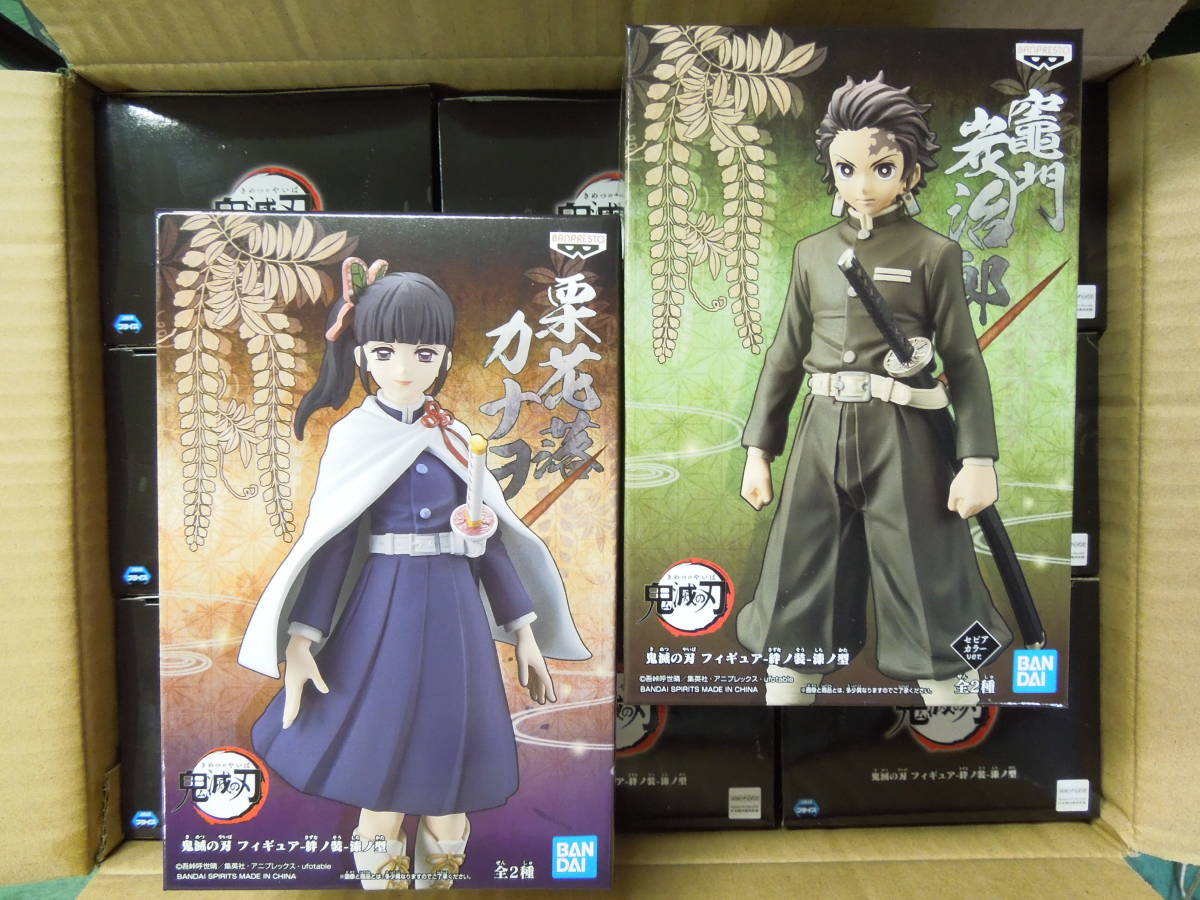 18個セット ポスター付き 鬼滅の刃 フィギュア 絆ノ装 漆ノ型 栗花落カナヲ 竈門炭治郎 セピアカラーver コミック アニメ 売買されたオークション情報 Yahooの商品情報をアーカイブ公開 オークファン Aucfan Com
