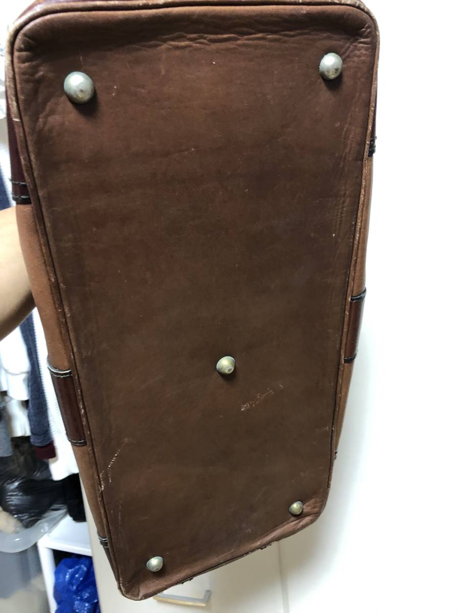 初期　ビンテージ　PORTER ポーター　本革　バッグ　SOFTISH LINE 初期 絶版ビンテージ PORTER SOFTISH LINE 本革レザードクターズバッグ