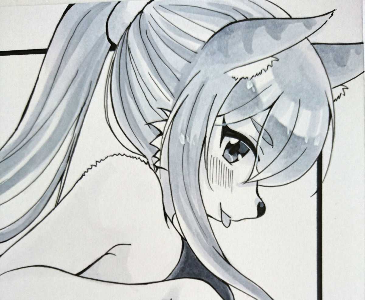 手描きイラスト オリジナル 創作 メスケモ ケモノ 獣人 3 手描きイラスト 売買されたオークション情報 Yahooの商品情報をアーカイブ公開 オークファン Aucfan Com