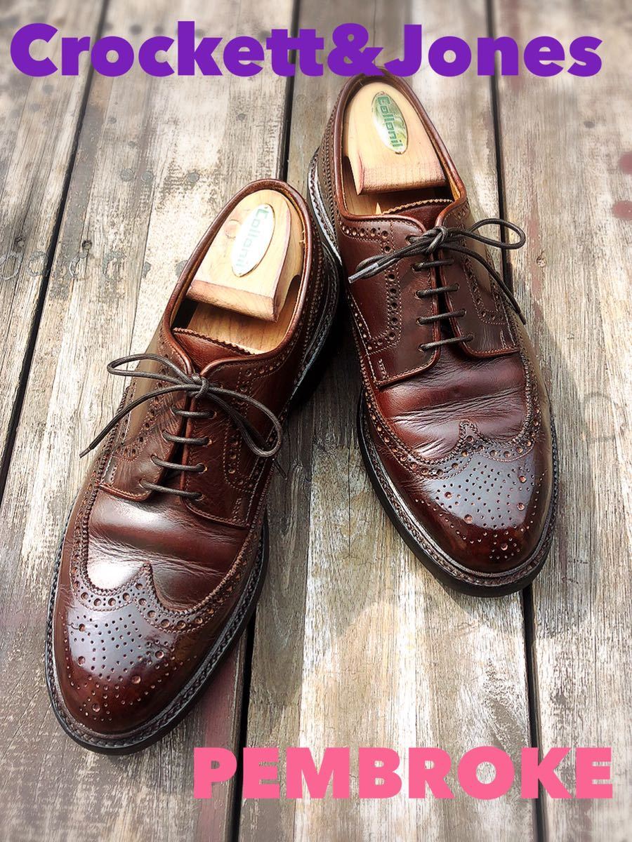 100%新品，格安 クロケット＆ジョーンズ/PEMBROKE/Crockett/7.5(7.5インチ)｜売買されたオークション情報、yahooの商品情報をアーカイブ公開 - オークファン 靴