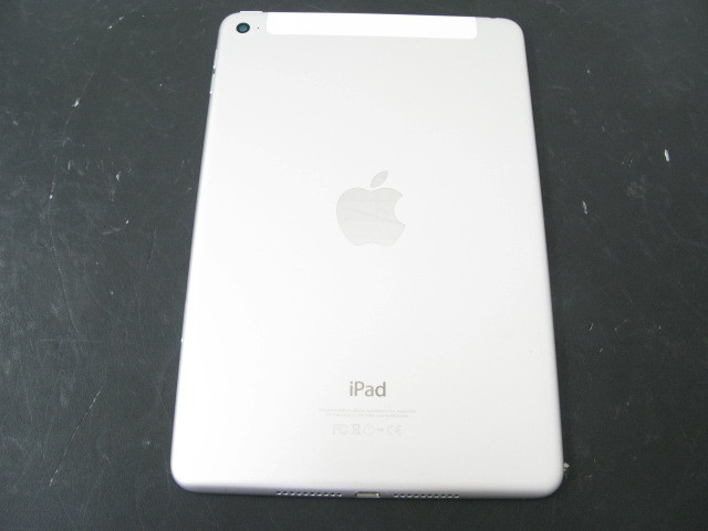 docomo iPad mini4 64GB シルバー Wi-Fi+Cellular A1550 SIMフリー【S