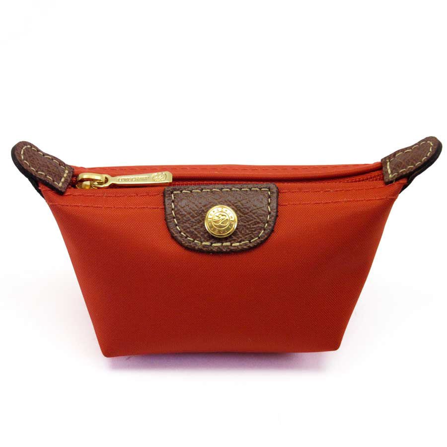 新品 ◆ LONGCHAMP ロンシャン ◆ ル・プリアージュ バッグ型 ・マルチケース 小さめポーチ 小物入れ 小銭入れ ◆ オレンジ系◆送料185円