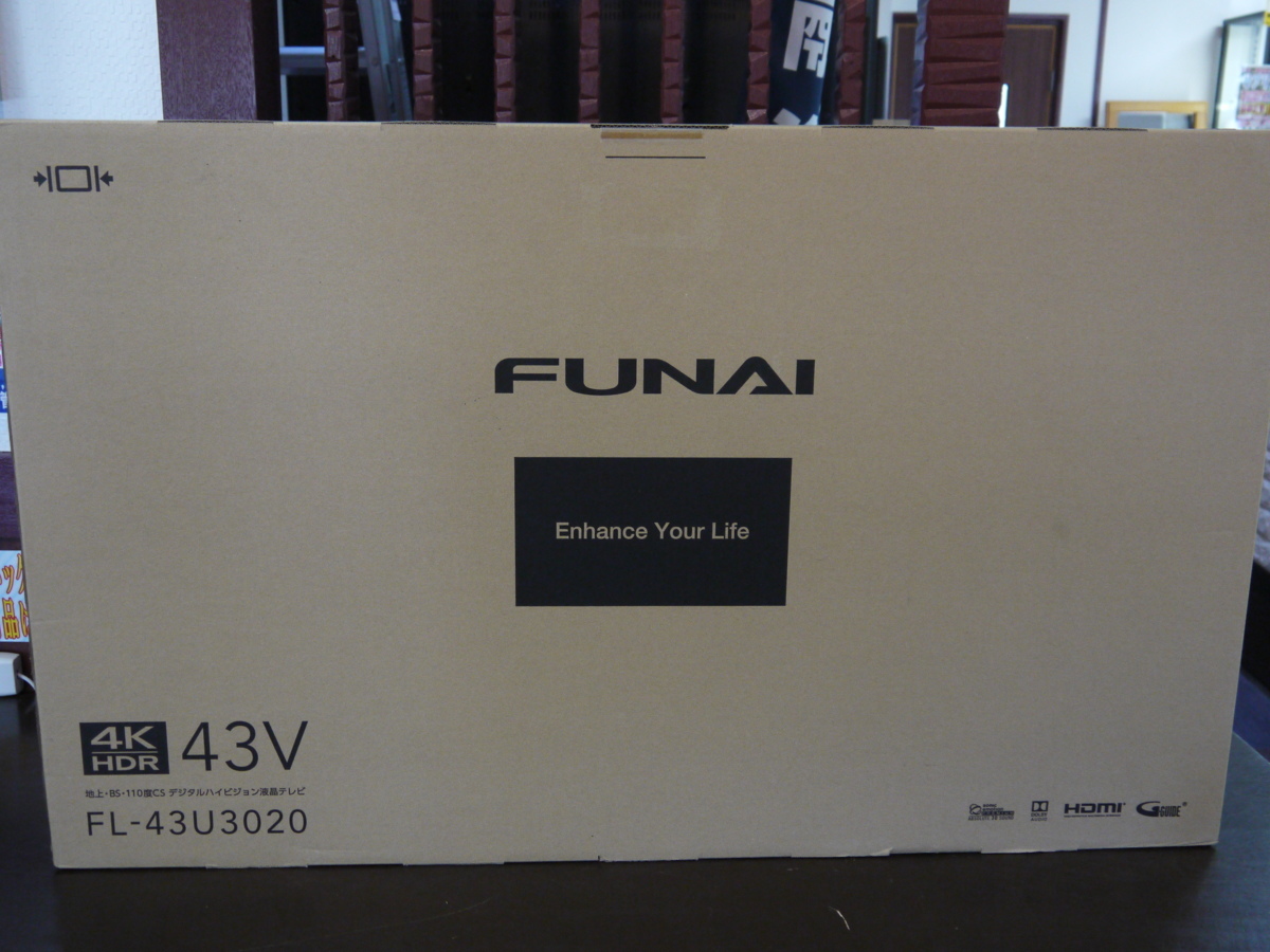 オキ43V液晶テレビFL-43U3020 3020シリーズ｜テレビ｜FUNAI製品情報