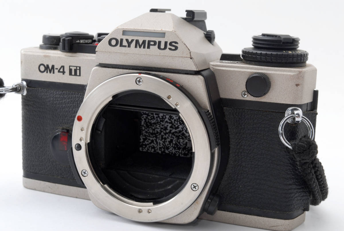 OLYMPUS オリンパス OM-4 Ti 一眼レフフィルムカメラ チタン☆T47