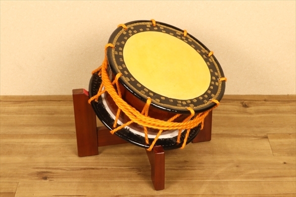 附締太鼓 和太鼓 バチ 撥 一式セット 台付 和楽器 打楽器 ケース付