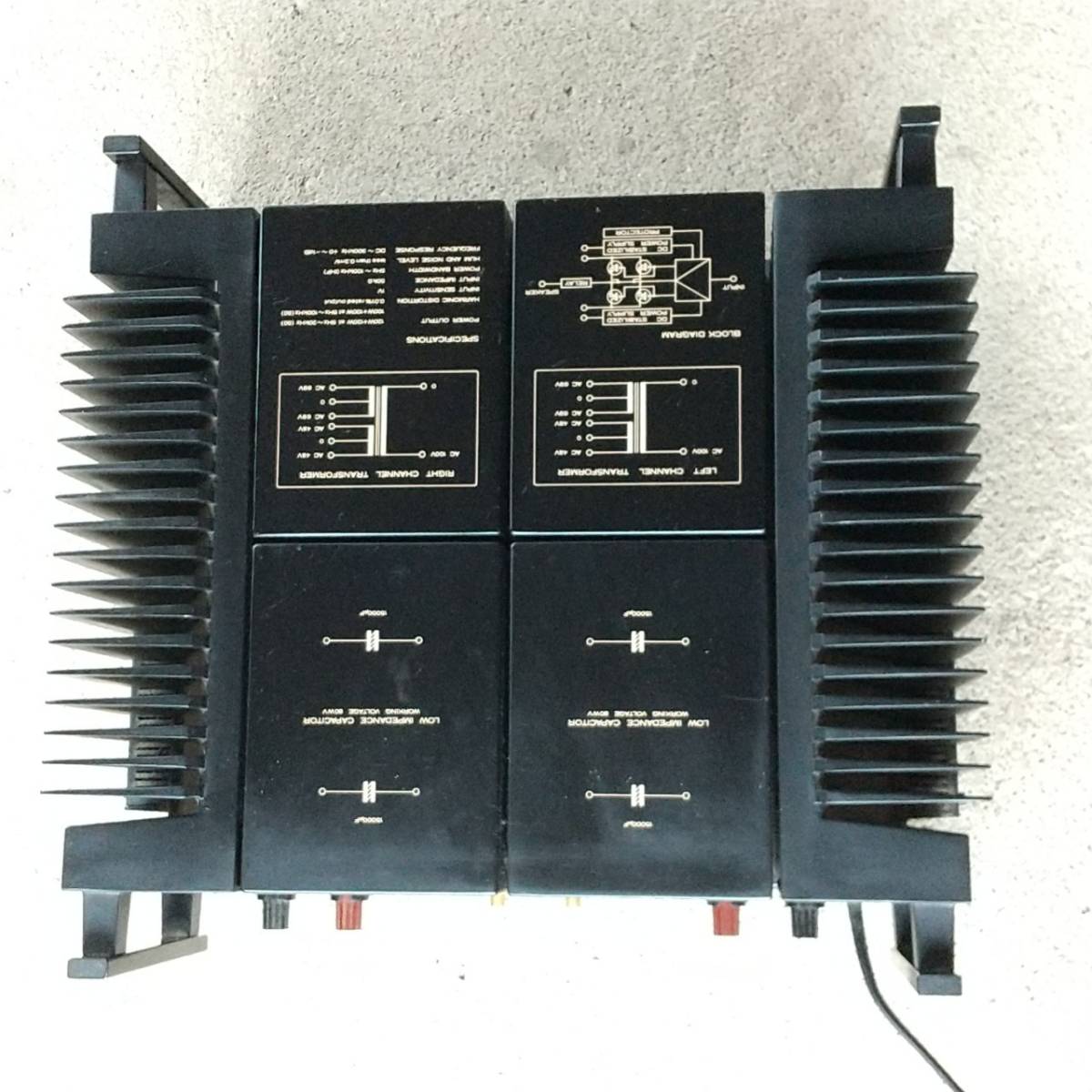 S642 ◇ 日立 Lo-D ローディー HMA-9500 MKⅡ ステレオ パワー アンプ