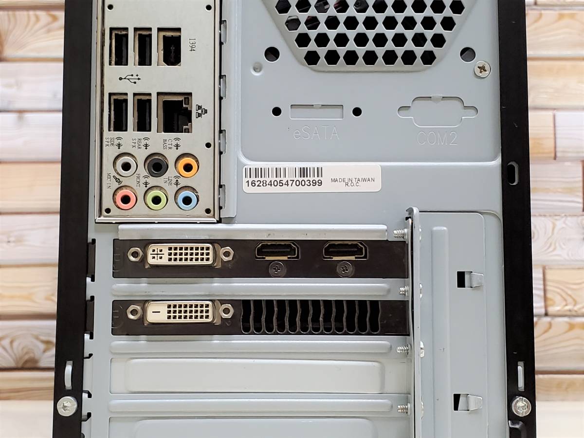 4画面 超高速 Core i7 3.06GHz x8 / 新品SSD240GB + HDD1TB / 12GB 