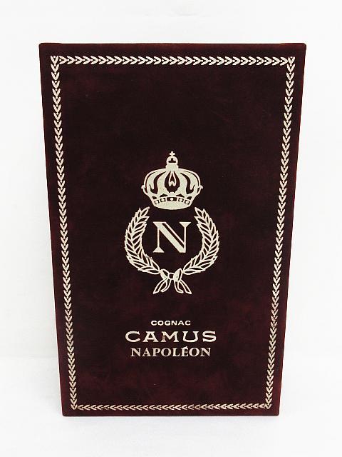 未開栓 CAMUS カミュ NAPOLEON ナポレオン 陶器 ブック型 ゴールド