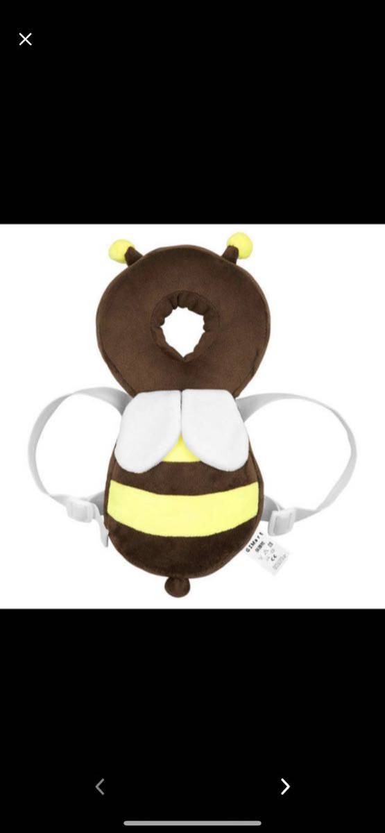 赤ちゃんのごっつん防止やわらかリュック_1