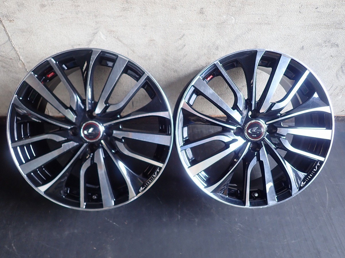 高品質，新品 CD6207 Weds レオニス VT 17インチ 2本 リペア 補修用などに アルミホイール 17&times;6.5J 100/4H ET42(社外品)｜売買されたオークション情報、yahooの商品情報をアーカイブ公開 - オークファン 4穴