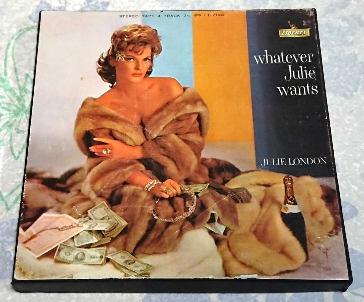 数量限定，得価 JULIE LONDON/whatever Julie wants US 7 1/2 オープンリール再生確認済み BOX分離 ジュリーロンドン(オープンリールデッキ)｜売買されたオークション情報、yahooの商品情報をアーカイブ公開 - オークファ オープンリールデッキ