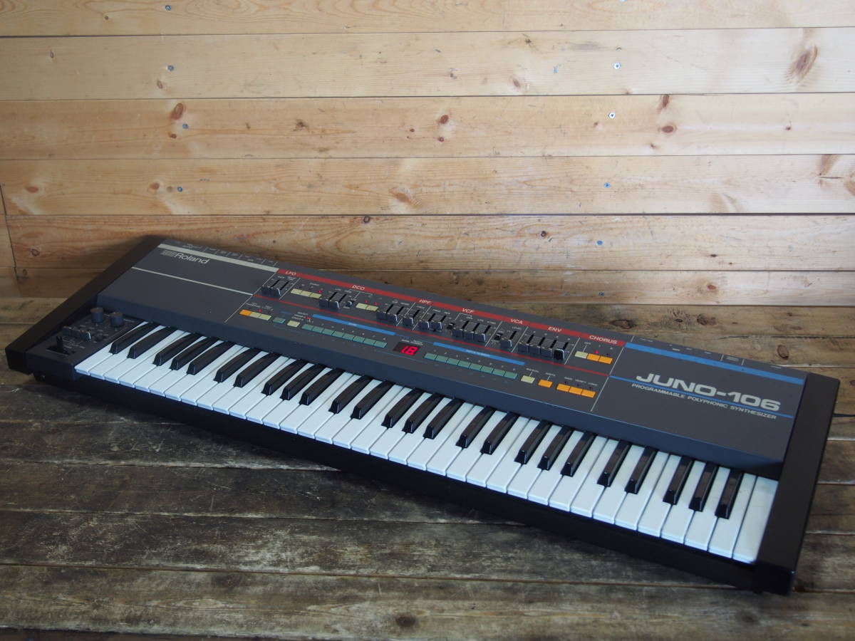 ☆Roland ローランド JUNO-106 シンセサイザー 音響機器 ソフトケース 