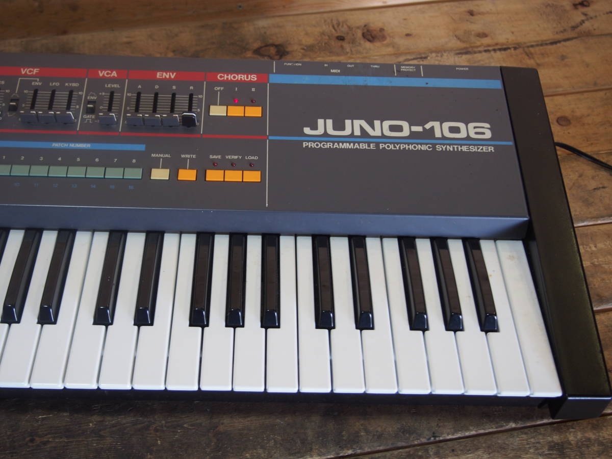 ☆Roland ローランド JUNO-106 シンセサイザー 音響機器 ソフトケース 