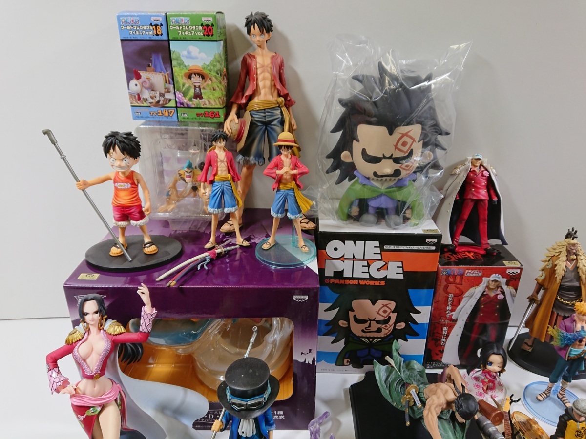 ワンピース フィギュア ルフィ ナイトメア ハンコック ゾロ サンジ ナミ シャンクス エース 海軍 一番くじ 他 まとめ セット ジャンク One Piece 売買されたオークション情報 Yahooの商品情報をアーカイブ公開 オークファン Aucfan Com
