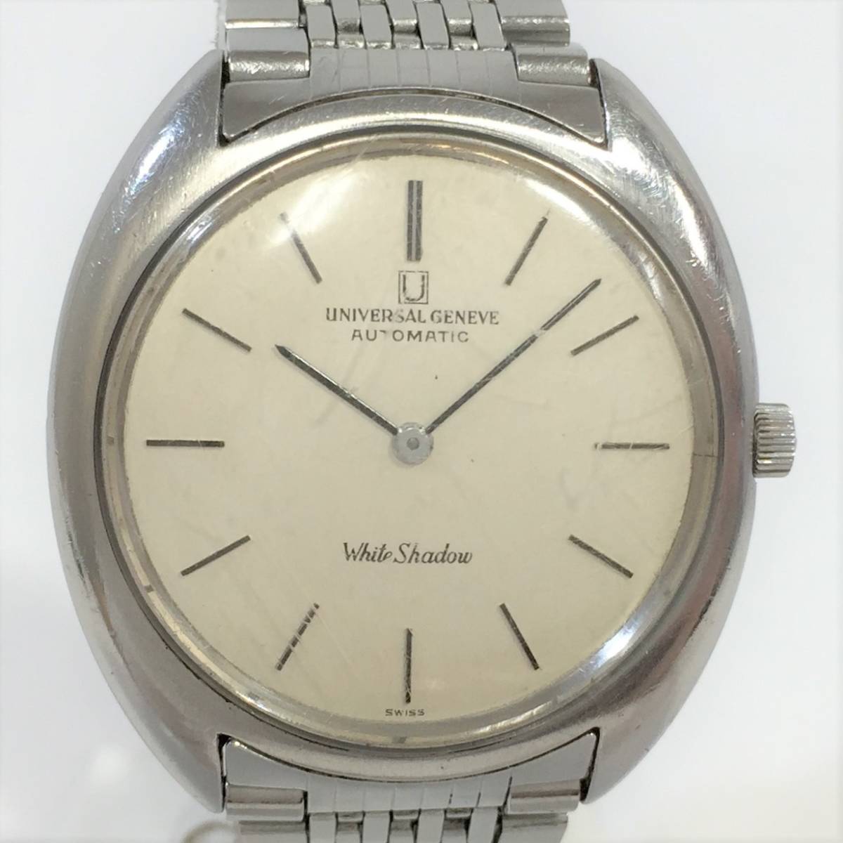 ユニバーサルジュネーブ UNIVERSAL GENEVE 腕時計 ホワイトシャドウ 