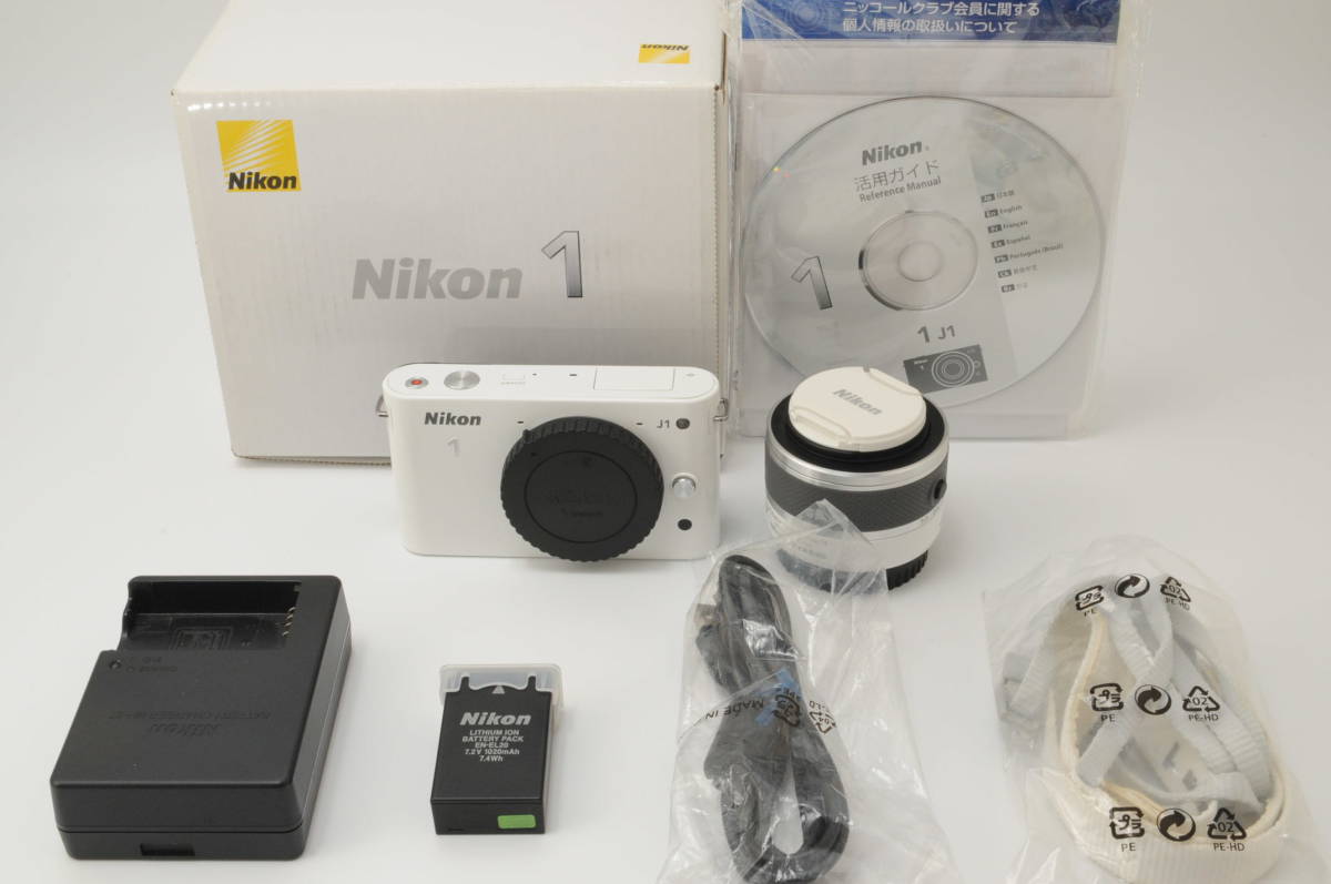 J1 Nikon 0 | ニコン ホワイト 標準ズームレンズキット Nikon1 ミラー 