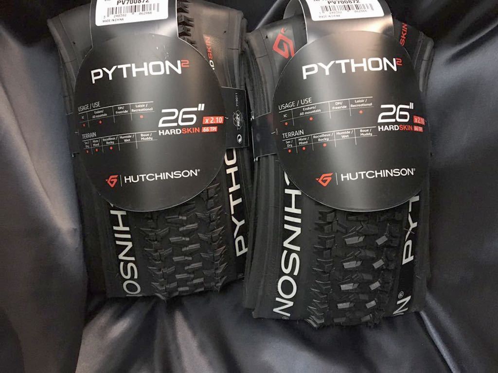 お得，格安 ハッチンソン Hutchinson Python2 ２本セット(26インチ)｜売買されたオークション情報、yahooの商品情報をアーカイブ公開 - オークファン タイヤ