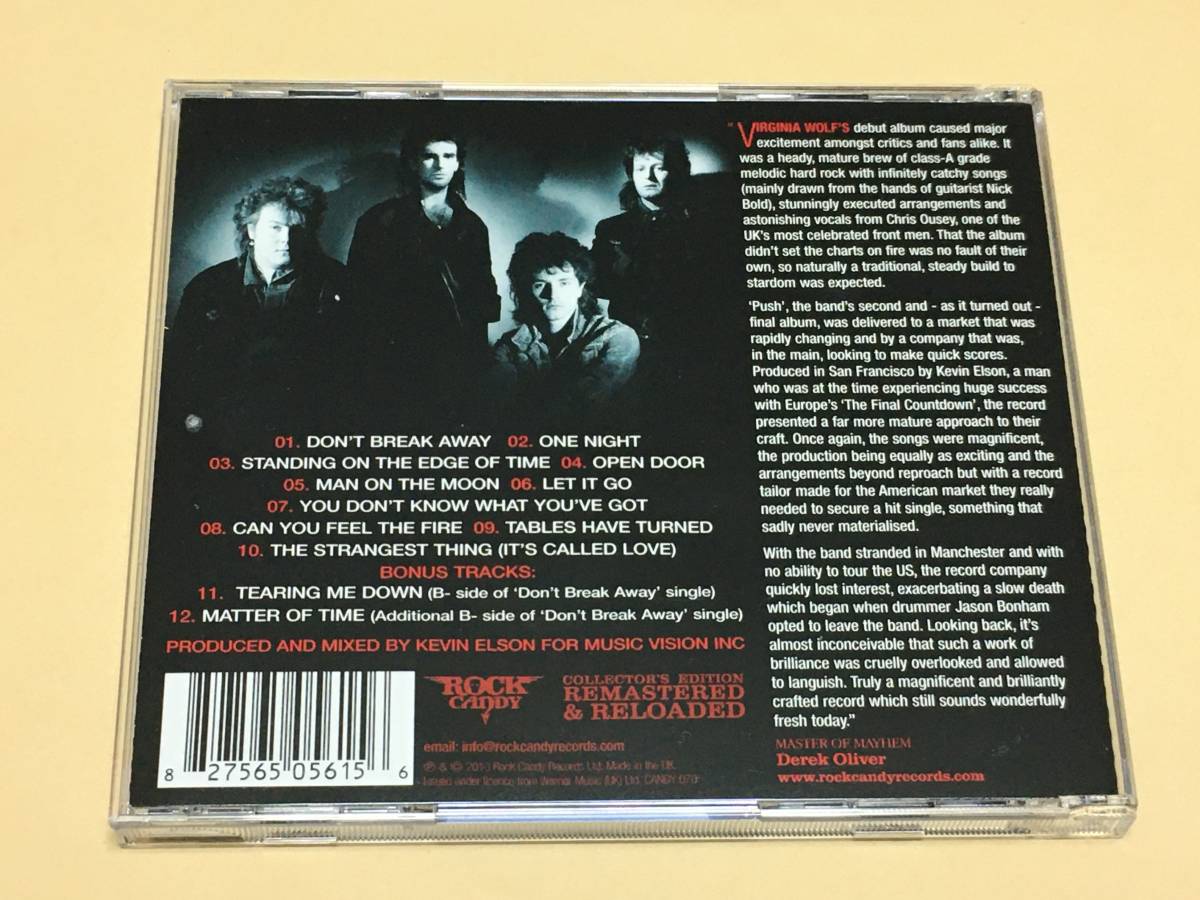 VIRGINIA WOLF/PUSH ROCK CANDY リマスター_2