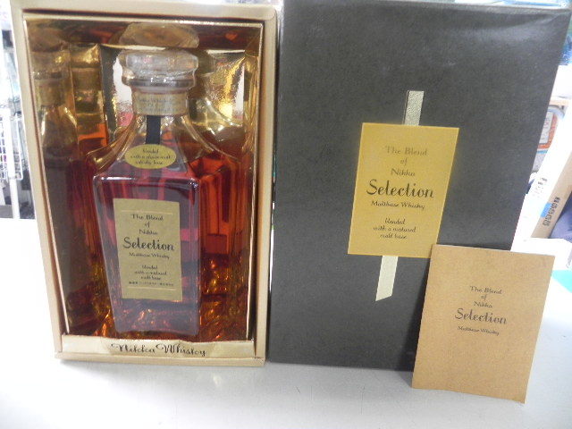  〇1000円 THE BLEND OF NIKKA SELECTION ブレンド オブ ニッカ セレクション ウイスキー 660ml 45%箱入 ③(日本)｜売買されたオークション情報、yahooの商品情報をアーカイブ公開 - オークファン 日本