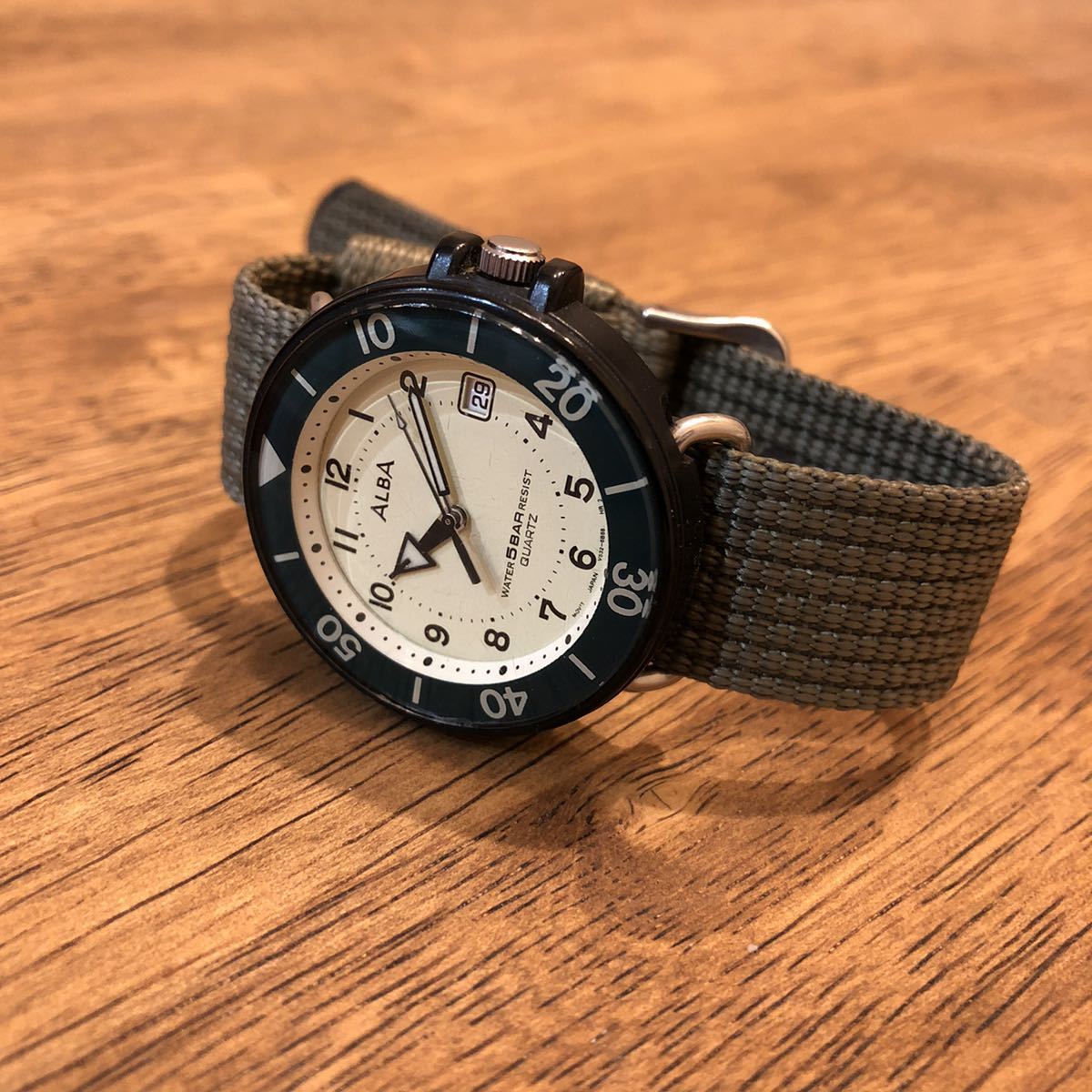SEIKO セイコー 軍用時計 セイコー アルバ ミリタリー ウォッチ 
