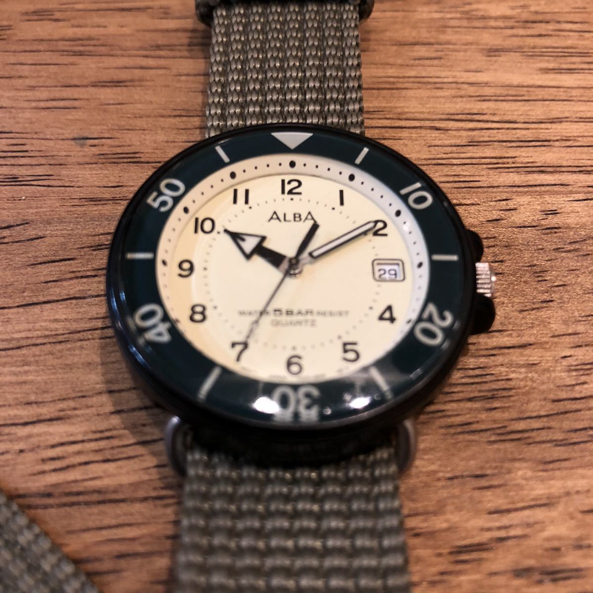 SEIKO セイコー 軍用時計 セイコー アルバ ミリタリー ウォッチ 