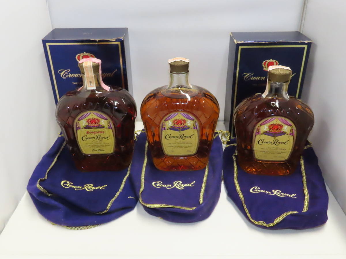 アウトレット 口コミ 【未開栓 古酒】CROWN ROYAL クラウン ローヤル