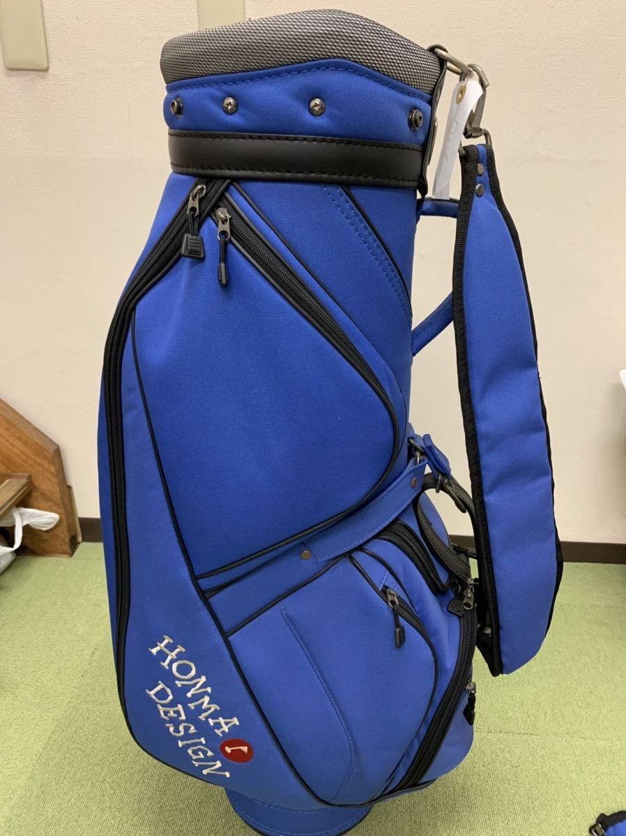  O328 HONMA DESIGN キャディーバック フードボタン1個無し(キャディバッグ)｜売買されたオークション情報、yahooの商品情報をアーカイブ公開 - オークファン キャディバッグ