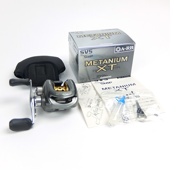SHIMANO NIUM XT メタニウム 銀メタ 箱付き 97メタニウムXT】通称「銀