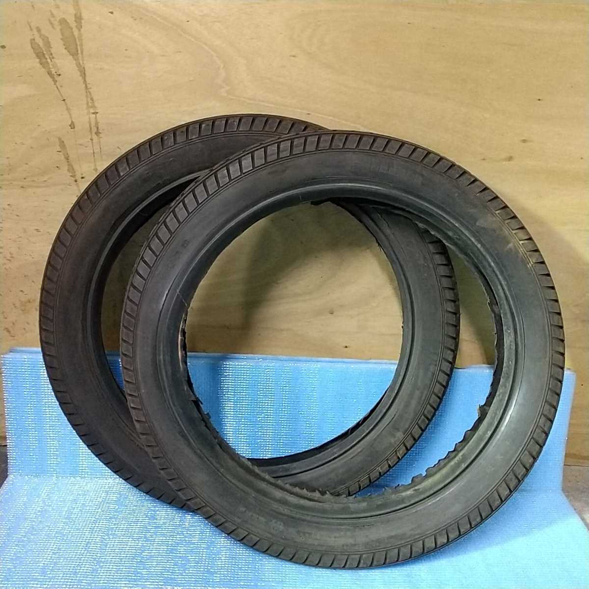 当時物 耳付きタイヤ 三洋電機タイヤ 26x3 検索)山口 陸王 トーハツ