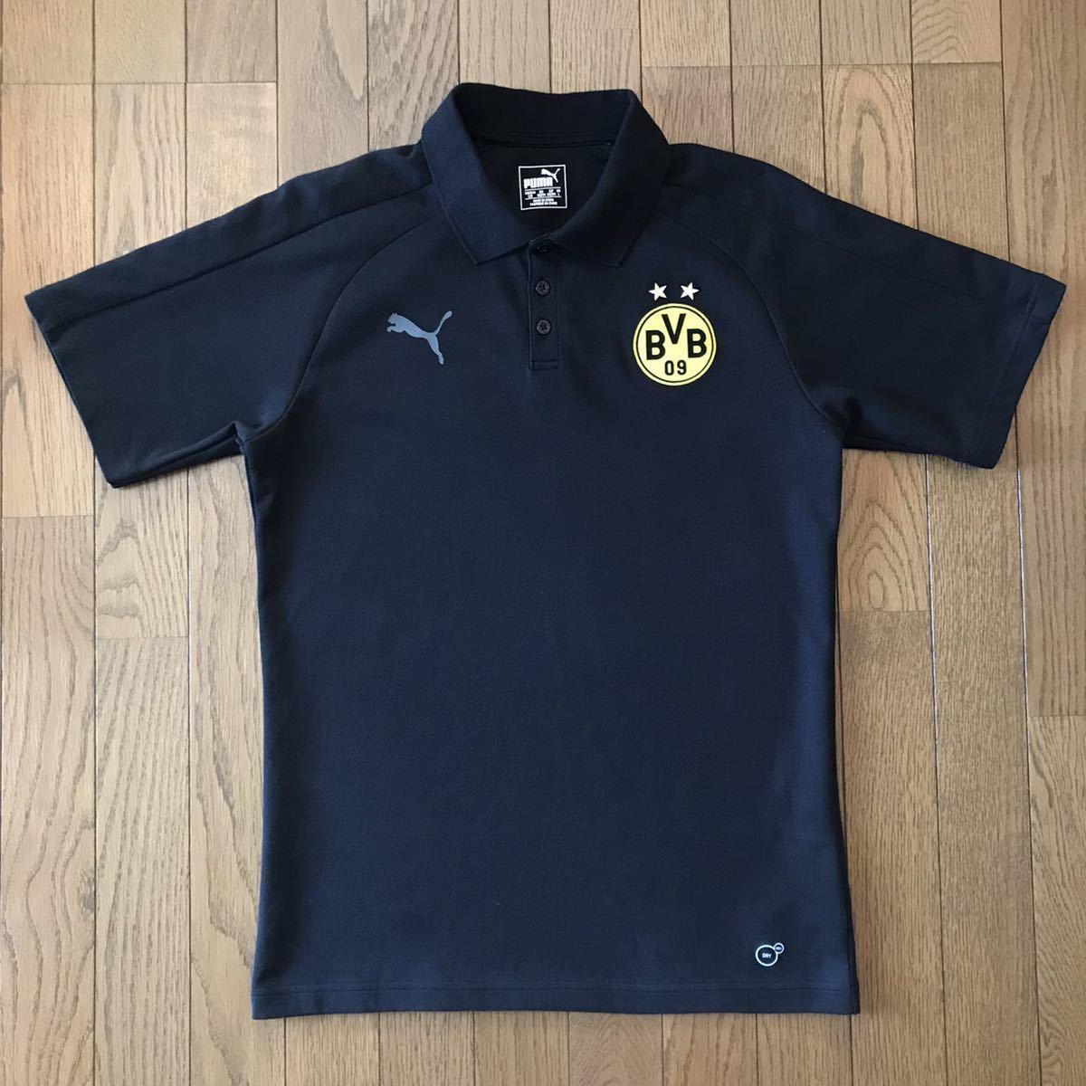 全国無料 PUMA BVB Team Polo Shirts L ドルトムント チームポロシャツ 移動着 プーマ(ブンデスリーガ)｜売買されたオークション情報、yahooの商品情報をアーカイブ公開 - オークファン ユニフォーム