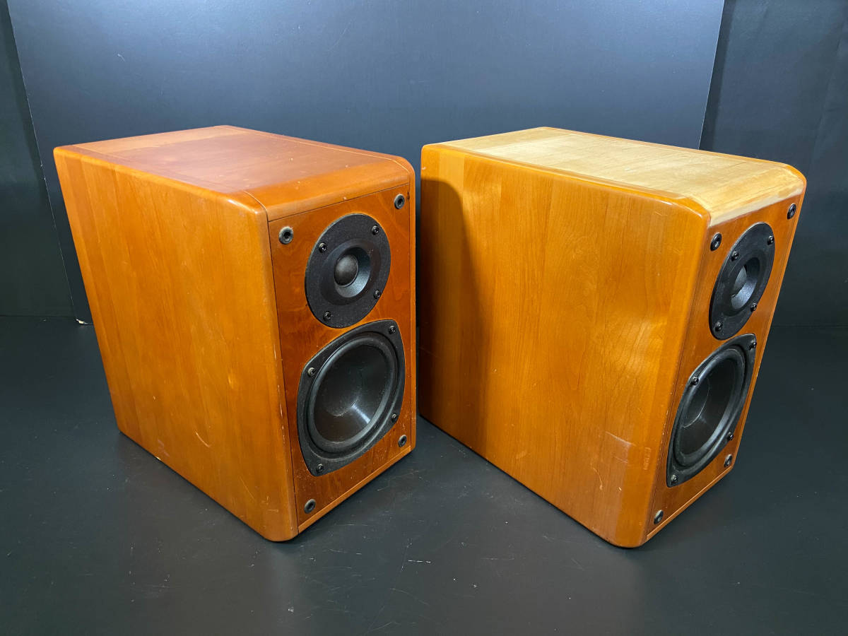 DENON デノン 2ウェイ スピーカー 木目 ブックシェルフ SC-E727R ペア