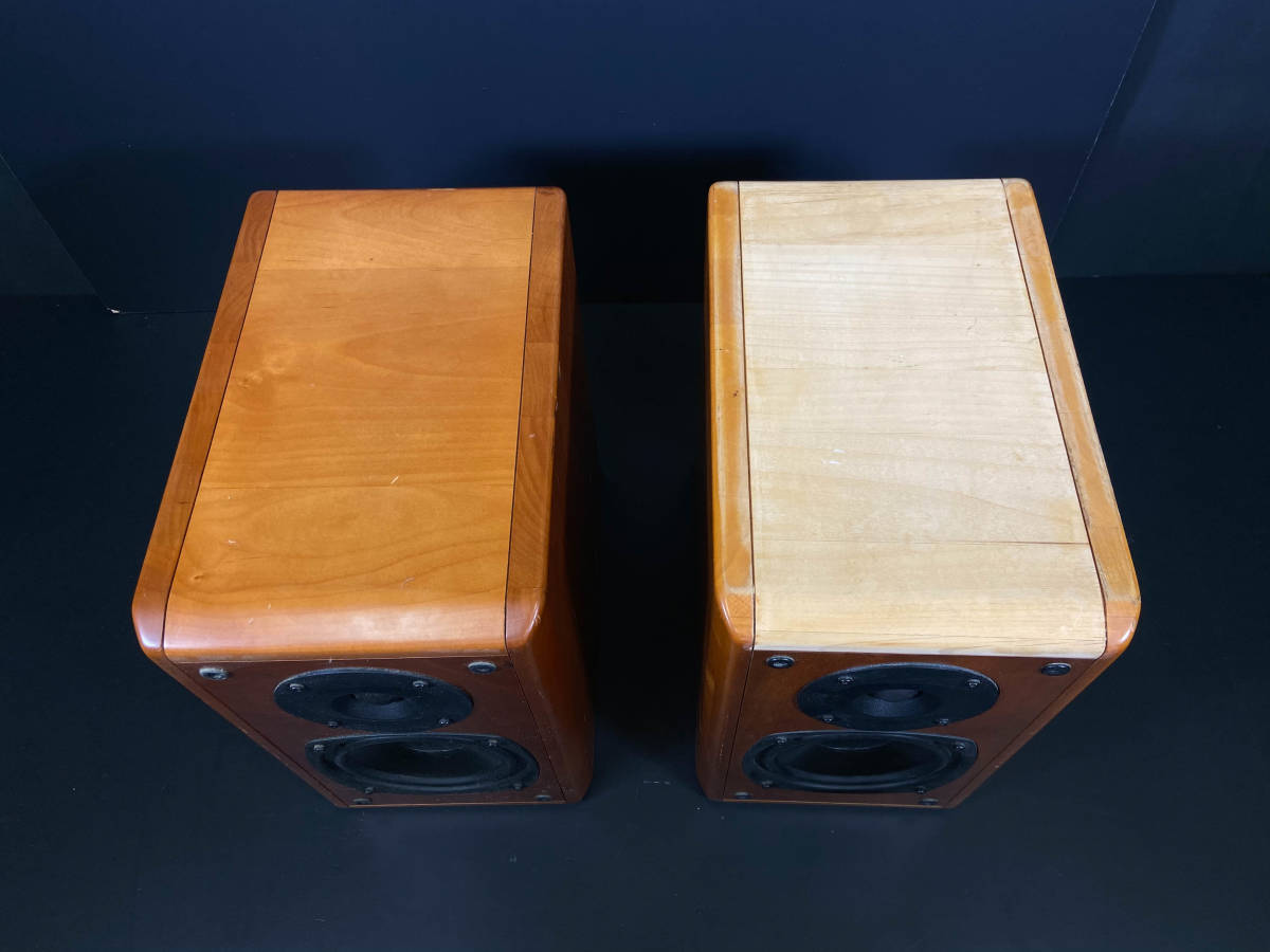 DENON デノン 2ウェイ スピーカー 木目 ブックシェルフ SC-E727R ペア