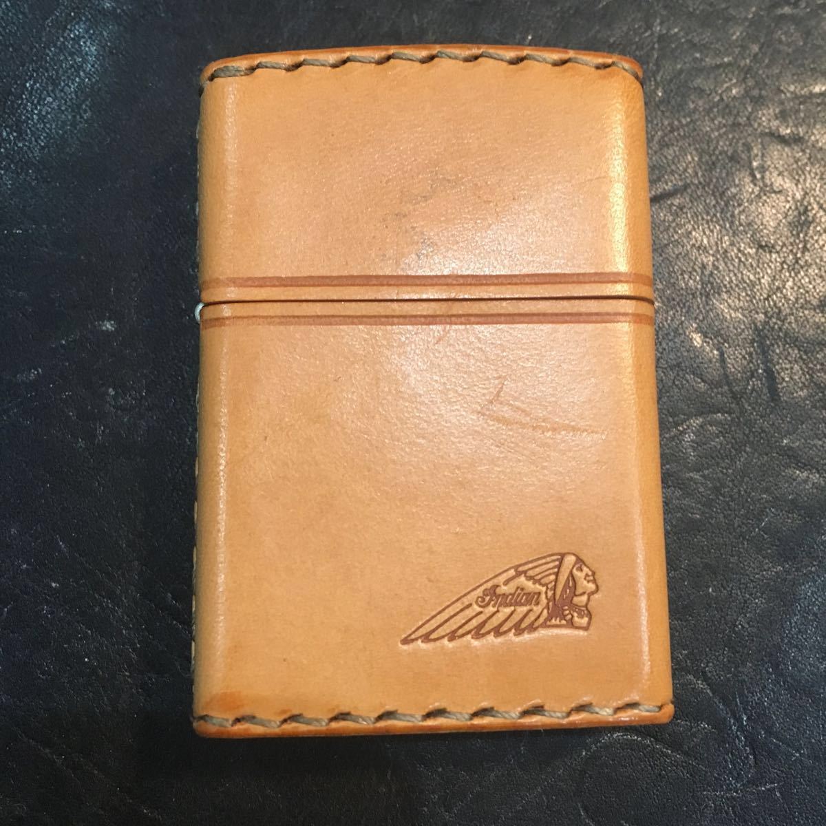 Indian Motocycle インディアン モーターサイクル 1995年 革巻き ZIPPO 