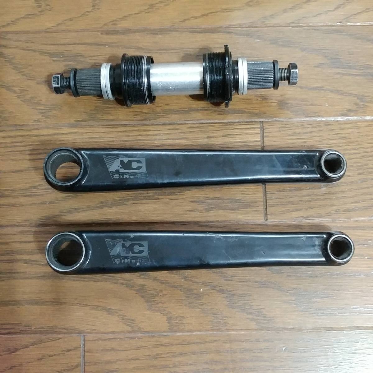 AC Adventure Components - BMX 0 Crank: 170mm 34t Bike Race Advert 