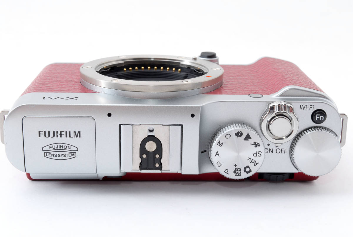 X-A1 FUJIFILM - 富士フイルム レッド ボディ ヨドバシ.com | ミラー