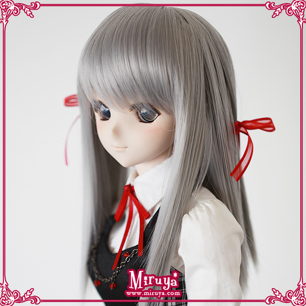 Miruya】SD/DD用耐熱性ウイッグ・WG118-フェアリーシルバー