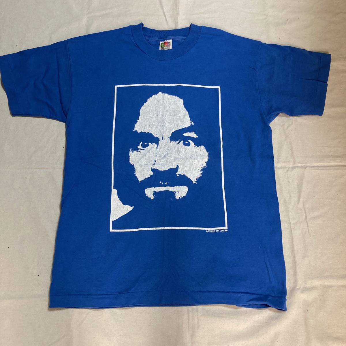 Charles Manson MANSON CHARLES 90s チャールズマンソン TEE VINTAGE L 