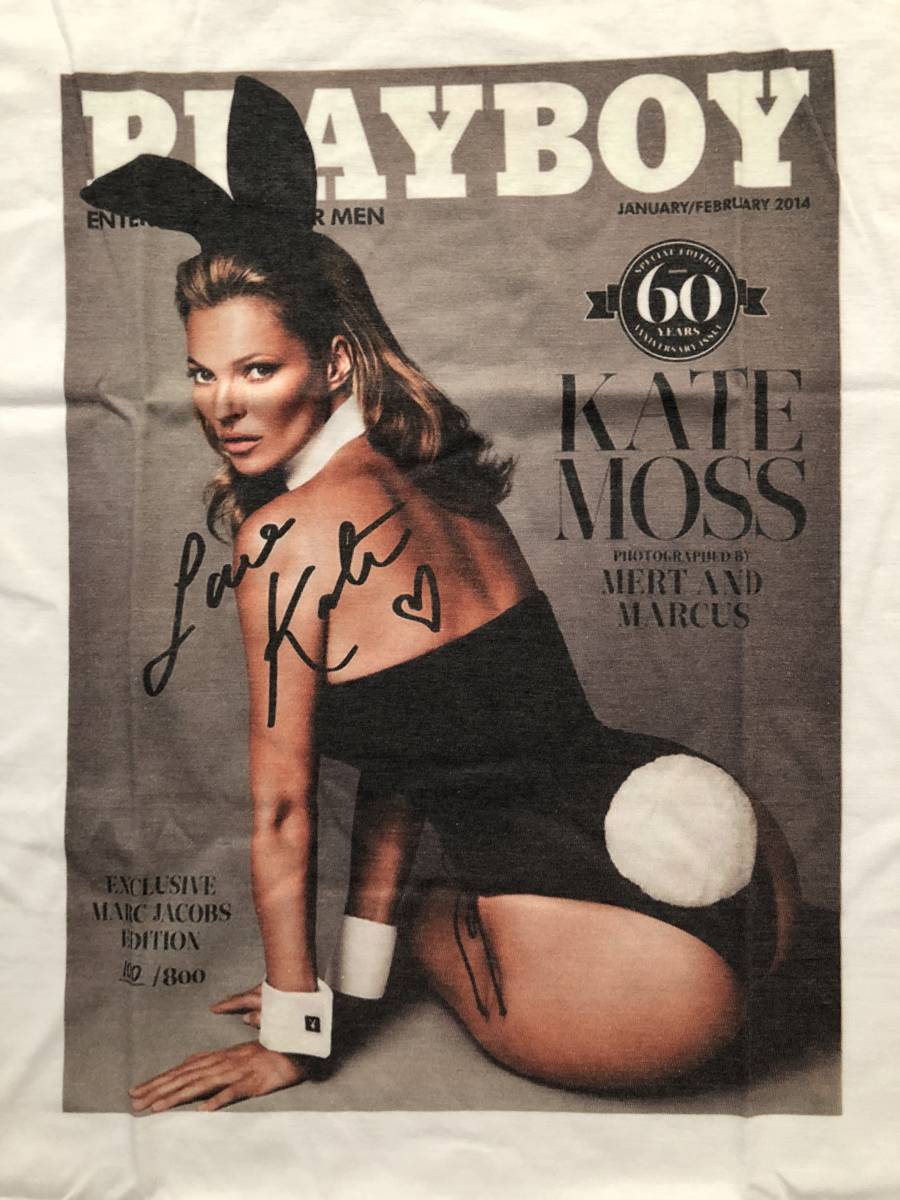 トップス 新品 ケイトモス プレイボーイ バニーガール Tシャツ L モデル セレブ Vhlk5s7lee