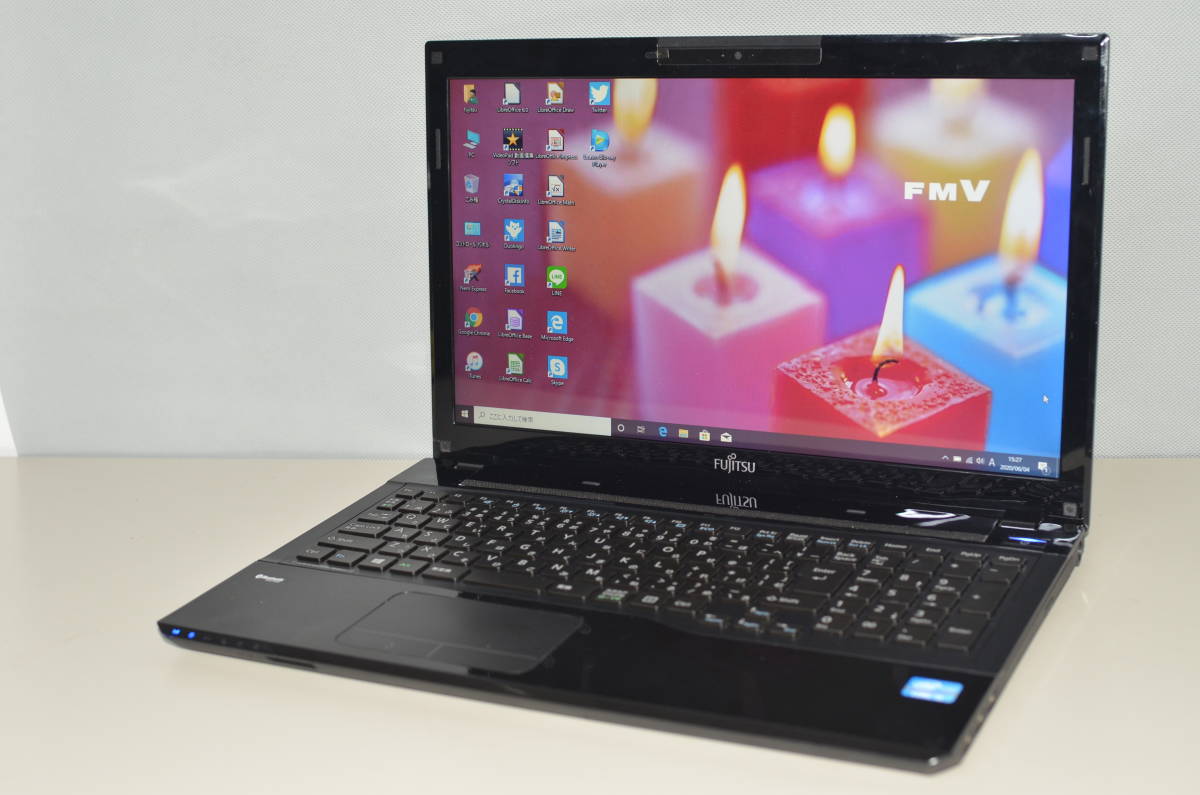 公式 店 最新Windows10+office 新品爆速SSD256GB 富士通 LIFEBOOK AH45