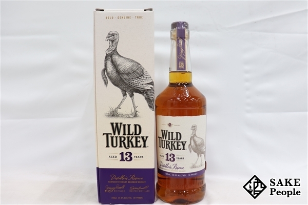 ワイルドターキー 13年 : ディスティラーズ 700ml バーボン WILD 13年