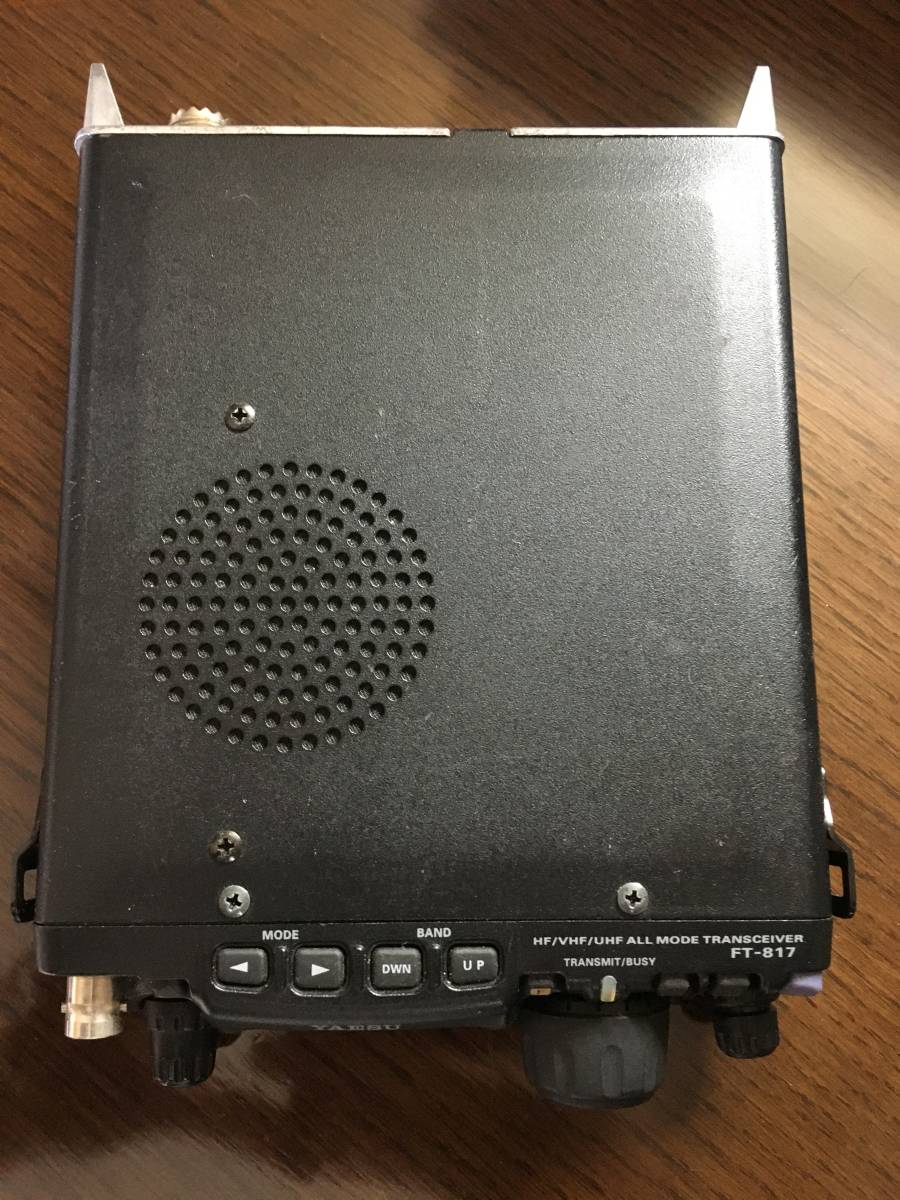 八重洲 ヤエス FT-817 TCXO-UNIT付き 残念・・・受信改造失敗