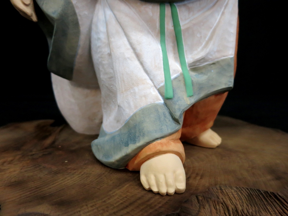 ⁄ 中村衍涯作 - Yahoo!オークション 博多人形師 布袋像 無形文化財