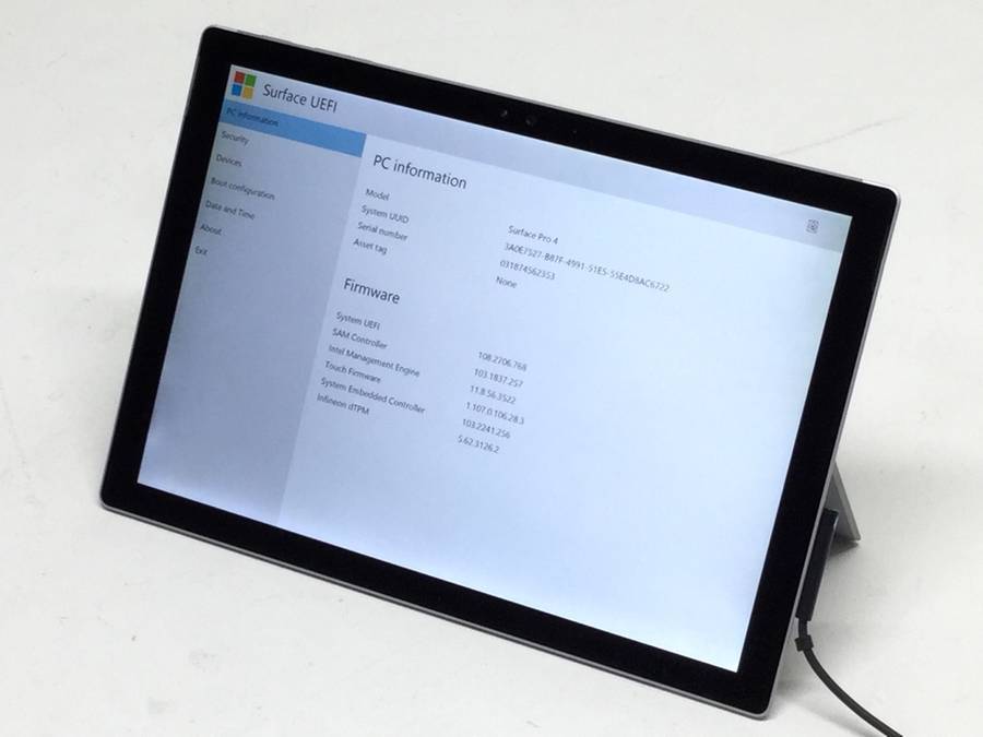 Surface Microsoft 0 Microsoft 1724 タブレット Surface Pro 4 256GB