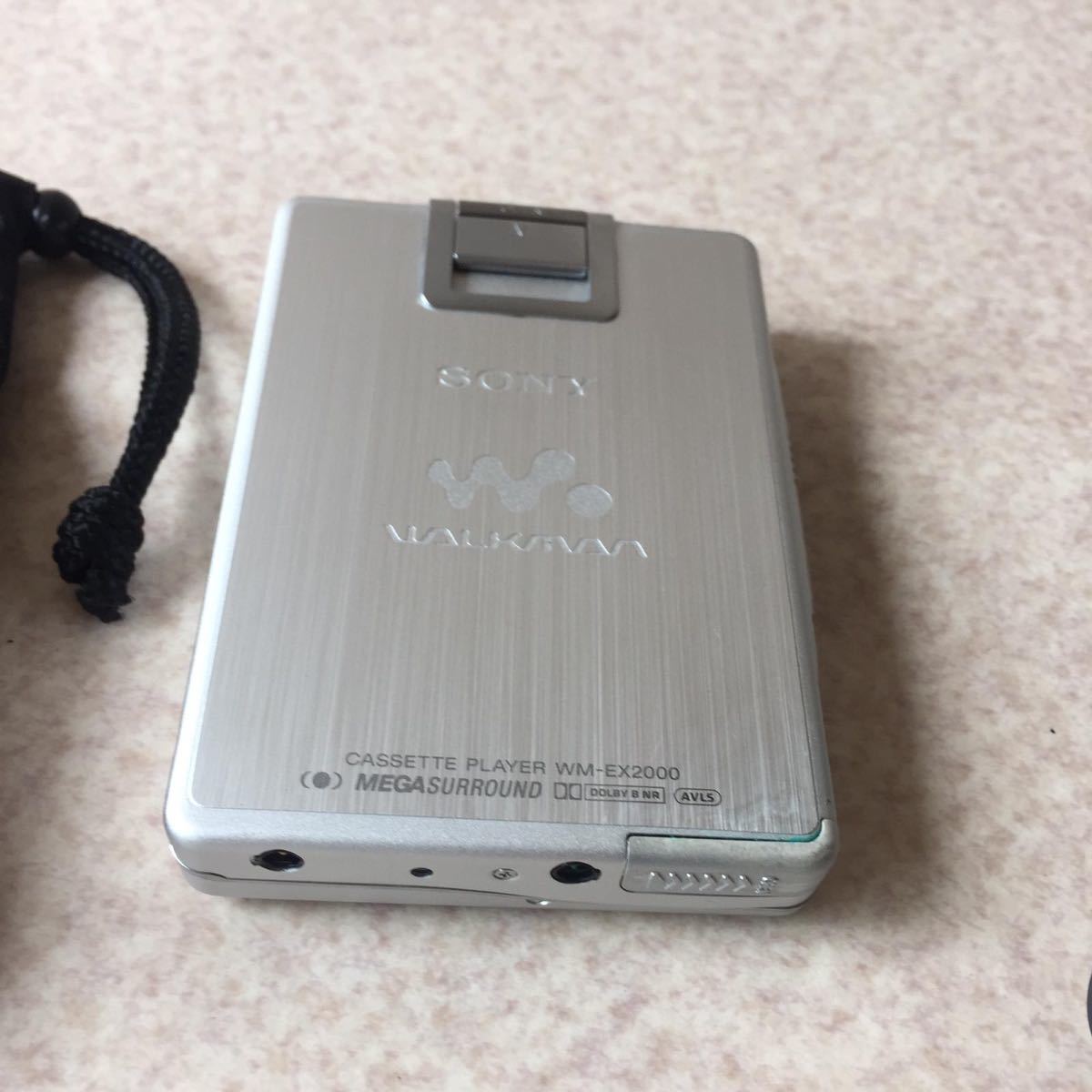 SONY ポータブルカセットプレーヤー「ウォークマン」のWM-EX2000 Sony