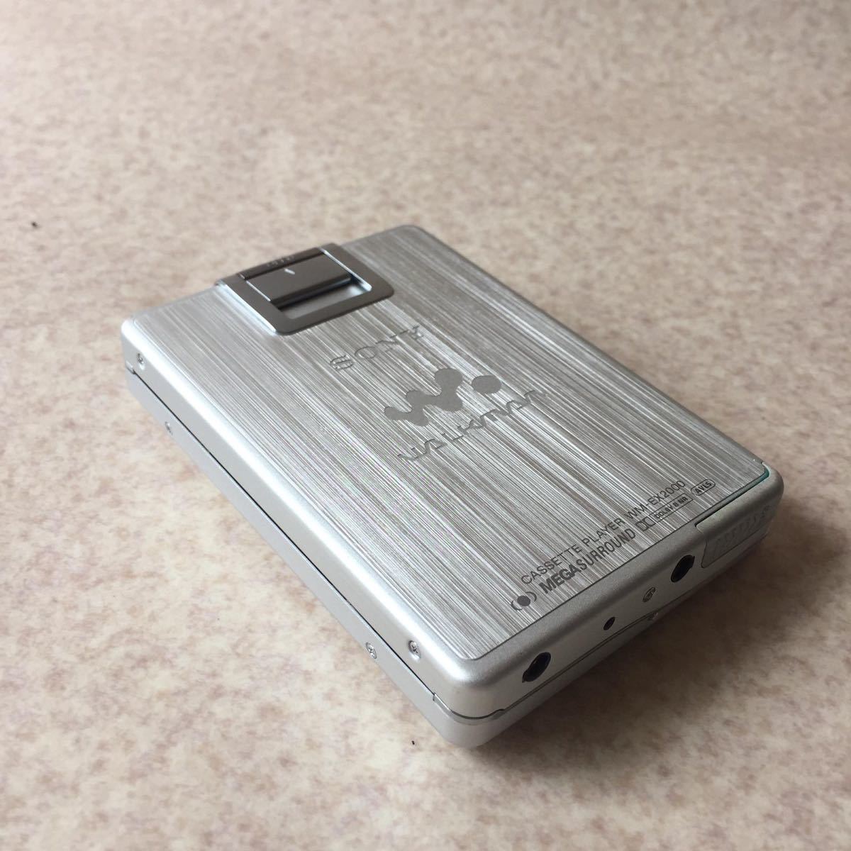 SONY ポータブルカセットプレーヤー「ウォークマン」のWM-EX2000 Sony