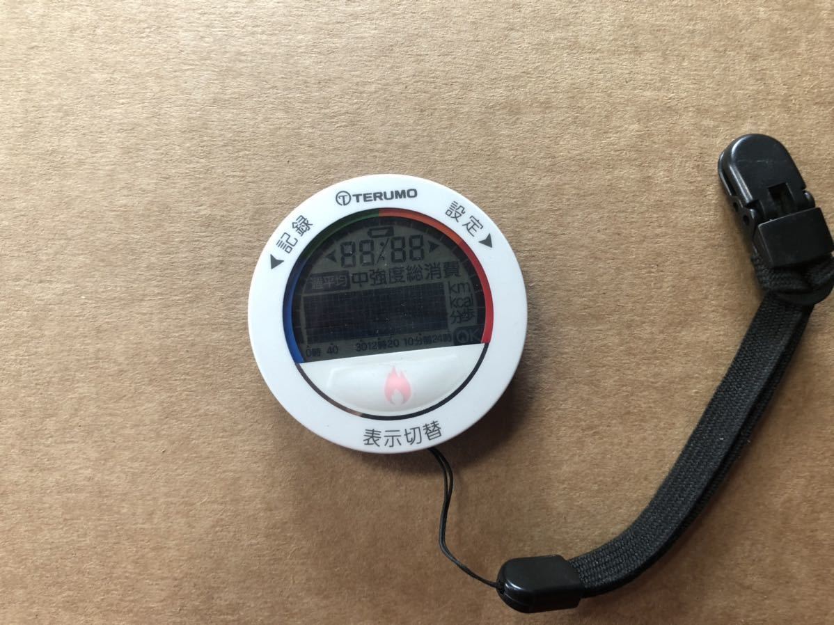 テルモ 歩行強度計 メディウォーク MT-KT02DZ 中古 ＊