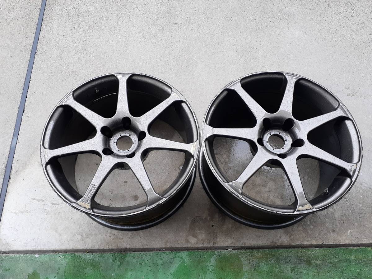 AVS + VS-5 9J シルビア AVSホイール 8J R2 ヨコハマ 程度良好品