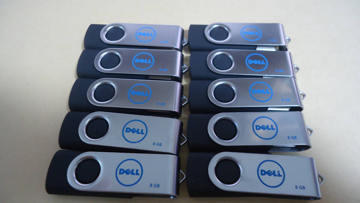 ★送料無料 ☆USBメモリ DELL U02-003 8GB 10個セット 中古品☆★ USB Gen USBメモリー 10個セット 中古品 アスビック｜東映無線の