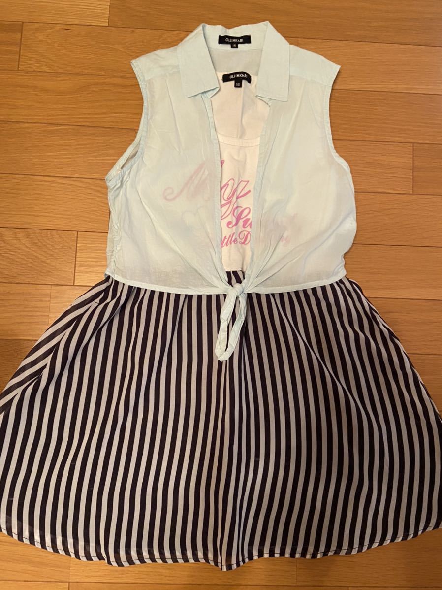 夏服 140センチpink Latteの姉妹ブランドオリンカリ2点まとめ売りピンクラテ 花柄ワンピース ストライプワンピースレピピ ラブトキ好きに セット まとめ売り 売買されたオークション情報 Yahooの商品情報をアーカイブ公開 オークファン Aucfan Com